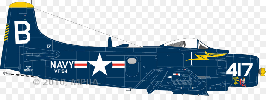 Douglas Sbd Dauntless，Douglas A1 Skyraider PNG