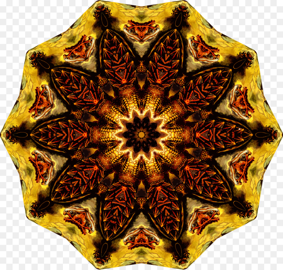 Renkli Mandala，Model PNG