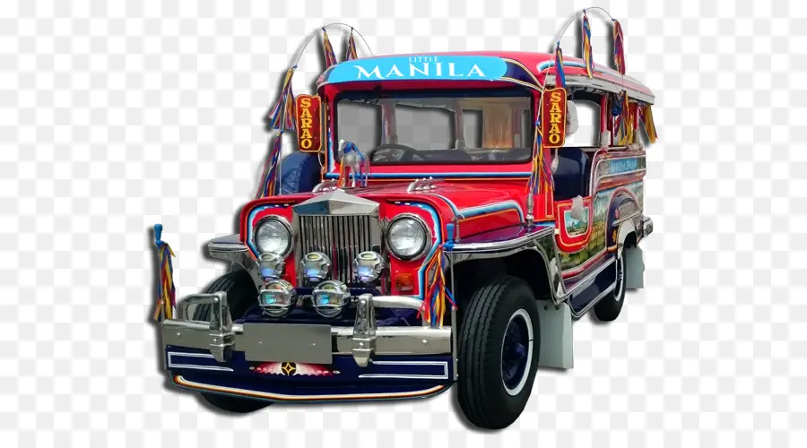 Jeepney，Renkli PNG