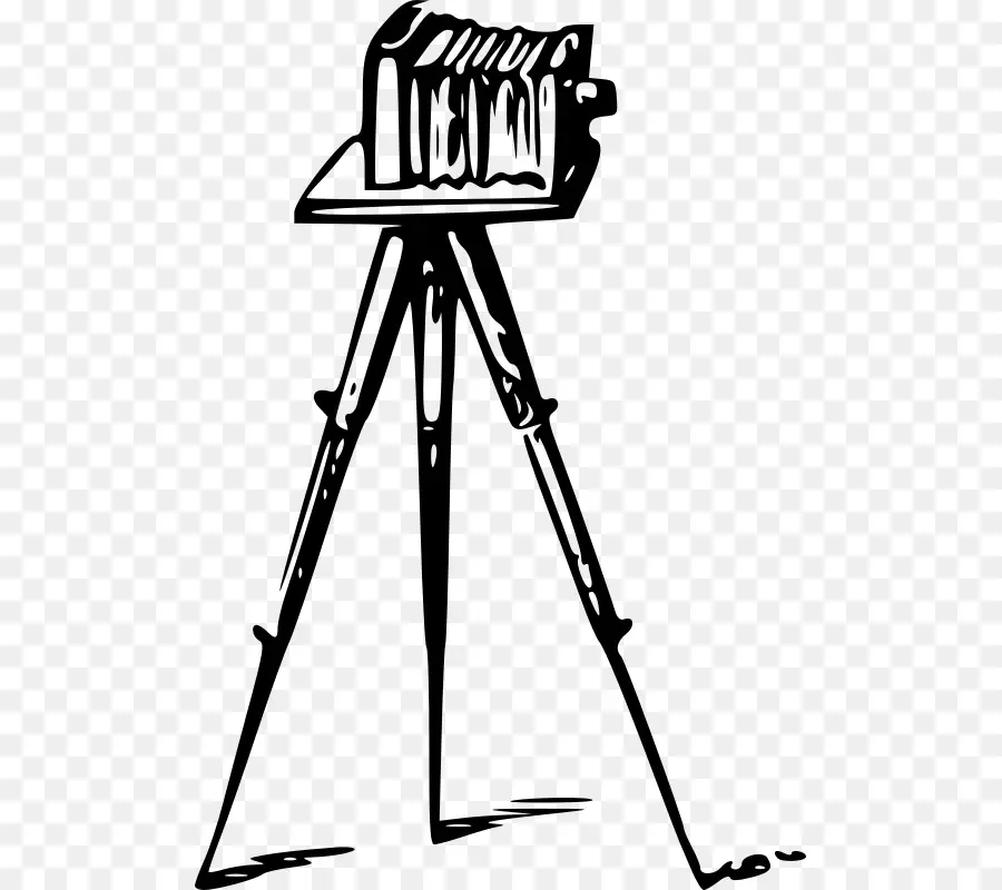 Vintage Kamera，Tripod PNG