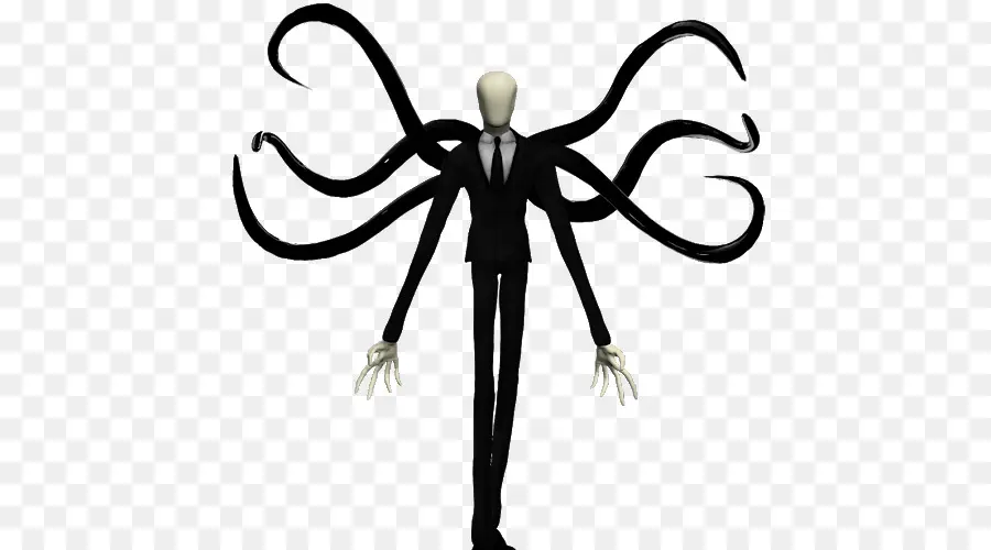 Slenderman，Ince Sekiz Sayfa PNG