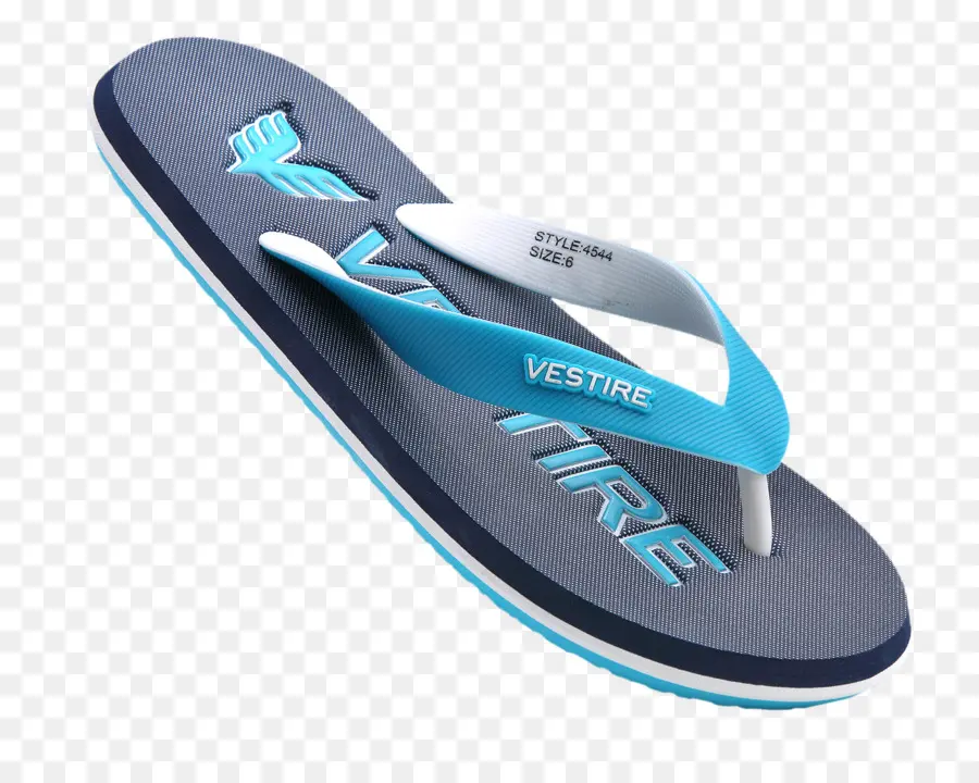 Mavi Flip Flop，Yaz PNG