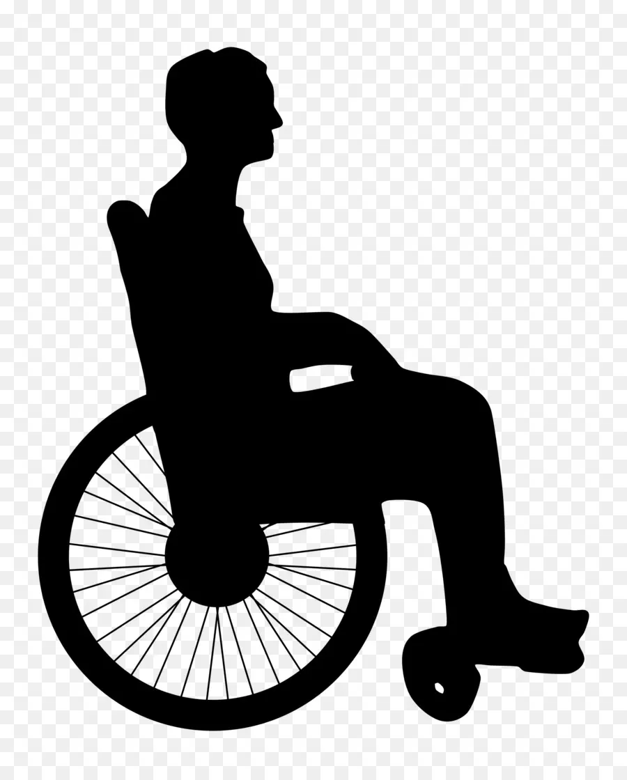 Tekerlekli Sandalye，Kadın PNG