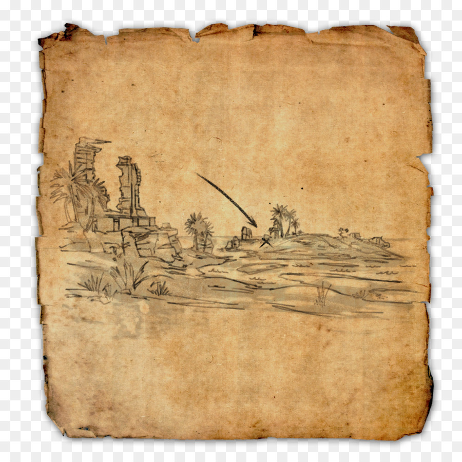 Yaşlı Verilirse Morrowind Online，Hazine Haritası PNG