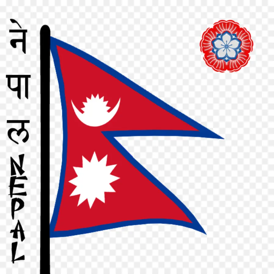 Nepal Bayrağı，Ülke PNG