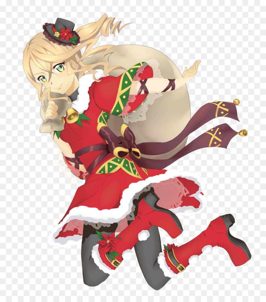 Anime Kız，Noel PNG