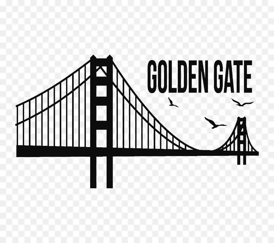 Golden Gate Köprüsü，San Francisco PNG