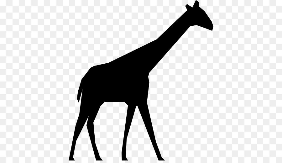 Zürafa，Siluet PNG