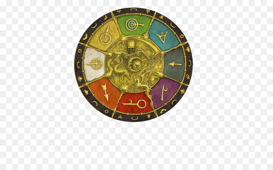 Zodyak Çarkı，Astroloji PNG