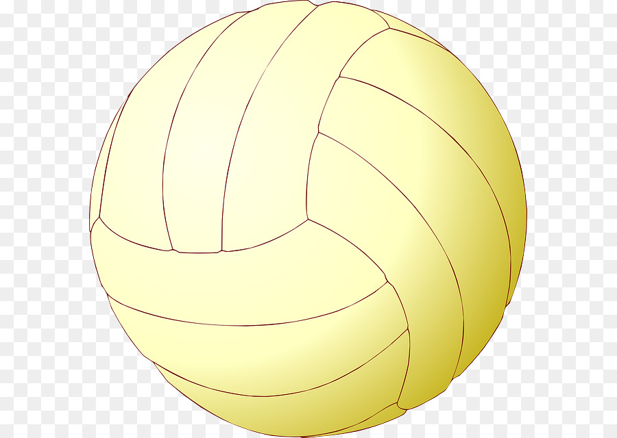 Sarı Voleybol，Top PNG