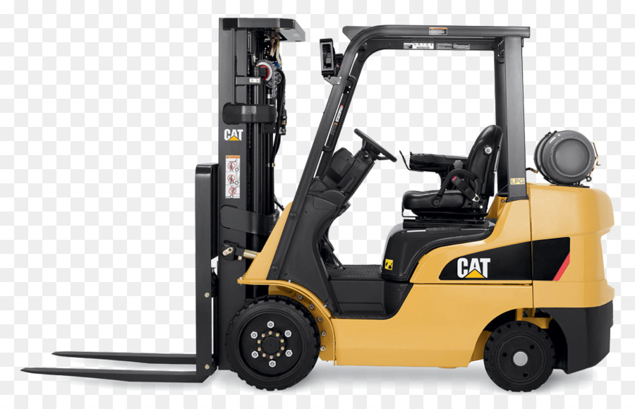 Sarı Forklift，Depo PNG