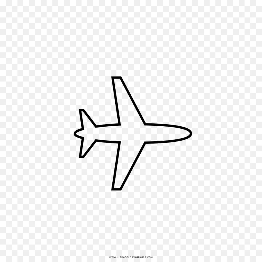 Uçak，Çizim PNG