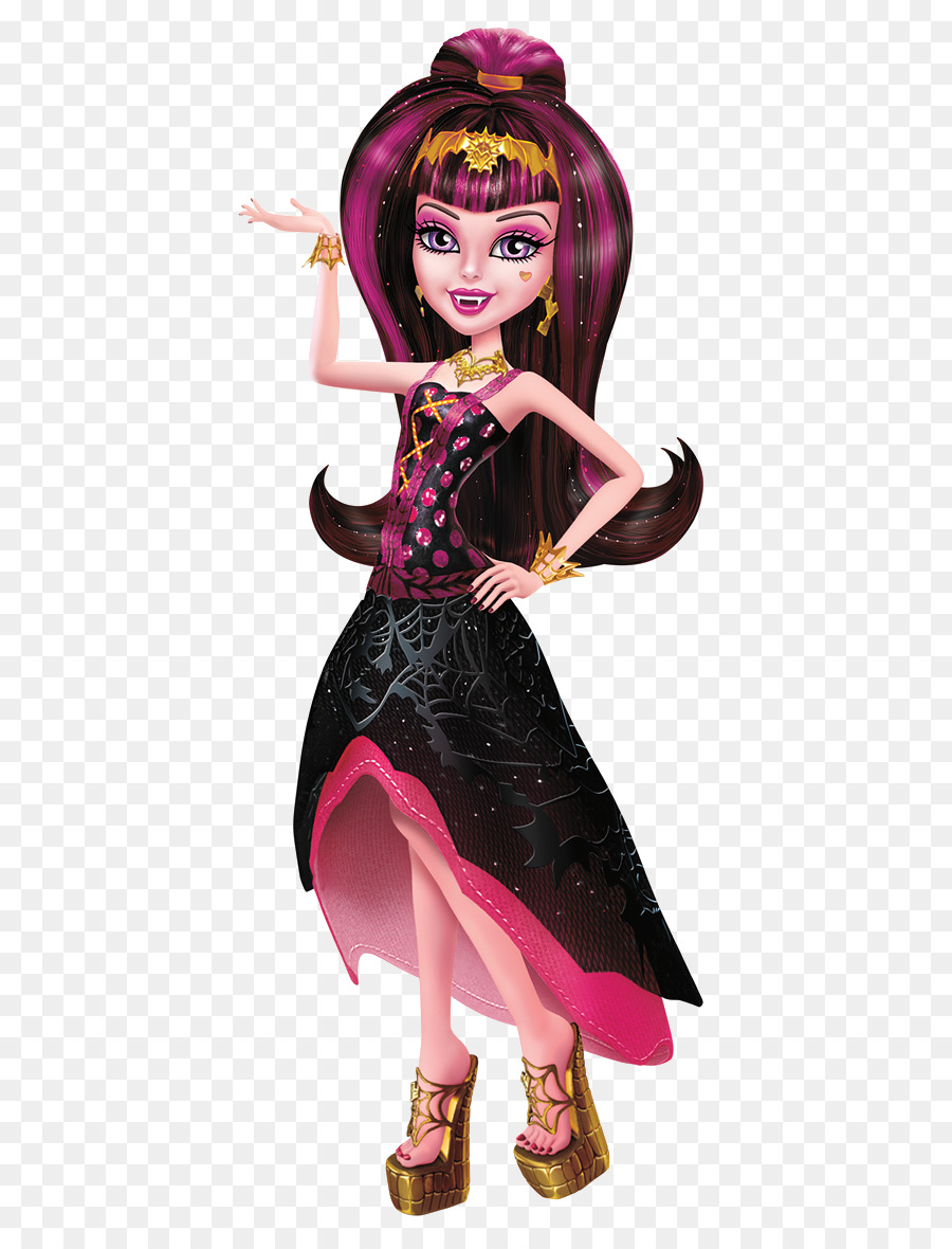 13 Dilek Monster High Draculaura Bebek Frankie Stein Canavar Yuksek Ogretmenler Seffaf Png Goruntusu