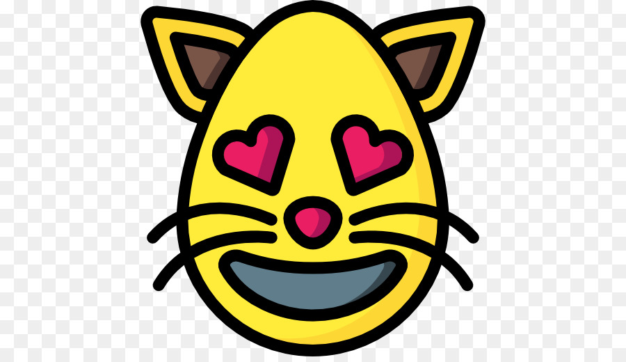 Kedi Emojisi，Yüz PNG