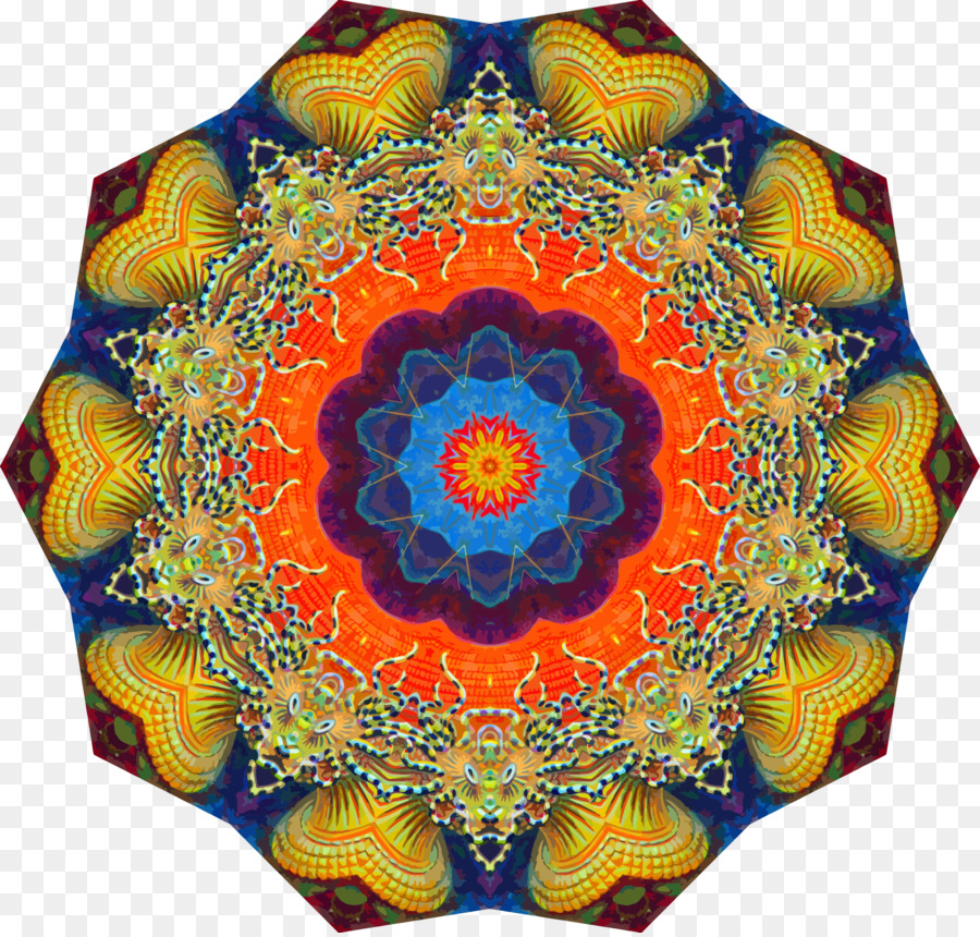 Mandala，Renkli PNG