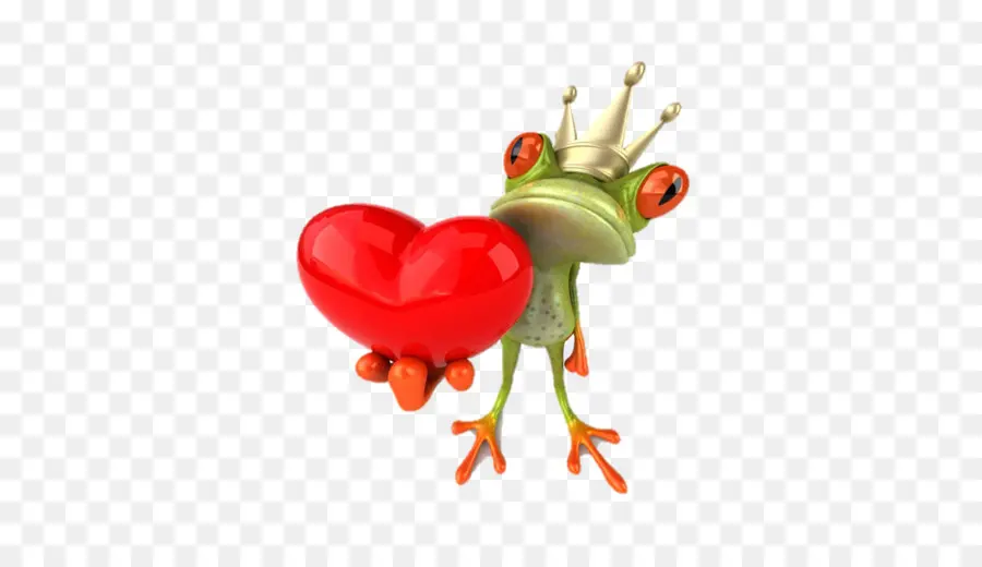 Kurbağa，Sevgililer Günü PNG