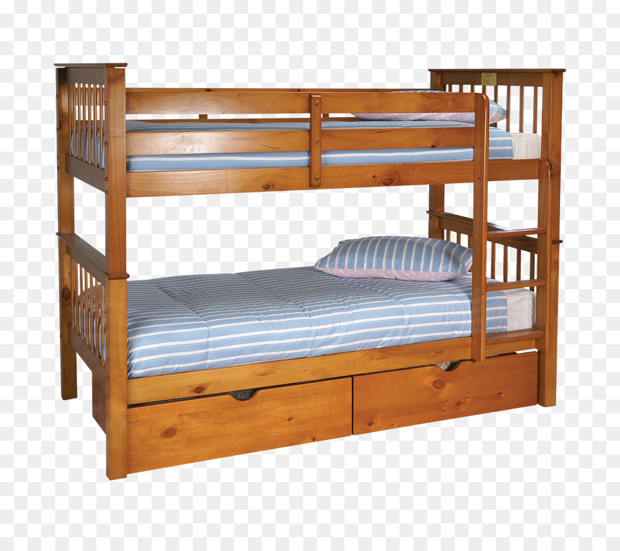 каркасная двухъярусная кровать