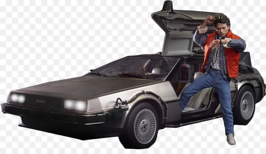 Araba，Delorean PNG