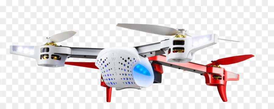 Beyaz Drone，Quadcopter PNG