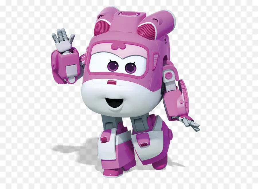 Pembe Robot，Animasyonlu PNG