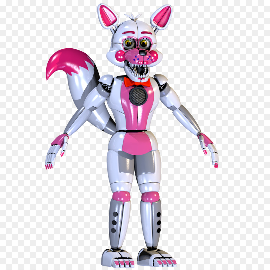 Pembe Ve Beyaz Robot，Robot PNG