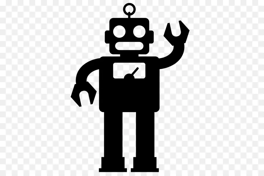 Siyah Robot，Makine PNG