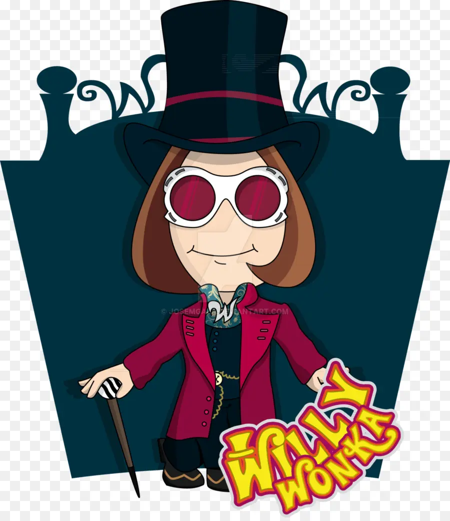 Willy Wonka，çikolata PNG