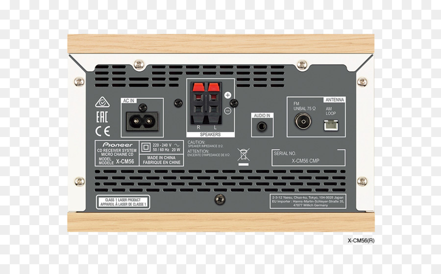 Yüksek Sadakat，Pioneer Hifi Sistemi Bluetooth Dab Usb Cd Xcm56dw PNG