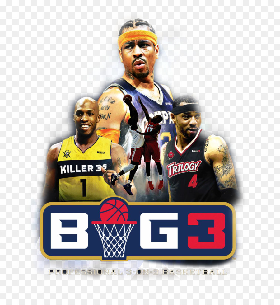 Allen Iverson 2017 Big3 Sezon Katil 3 3 Sirketi Ice Cube Koleksiyonu Seffaf Png Goruntusu