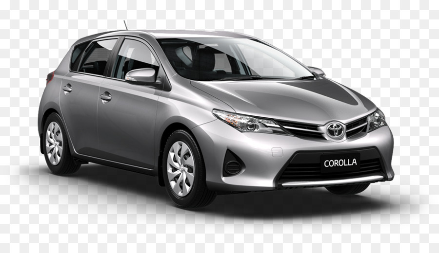 Gümüş Toyota Corolla，Araç PNG