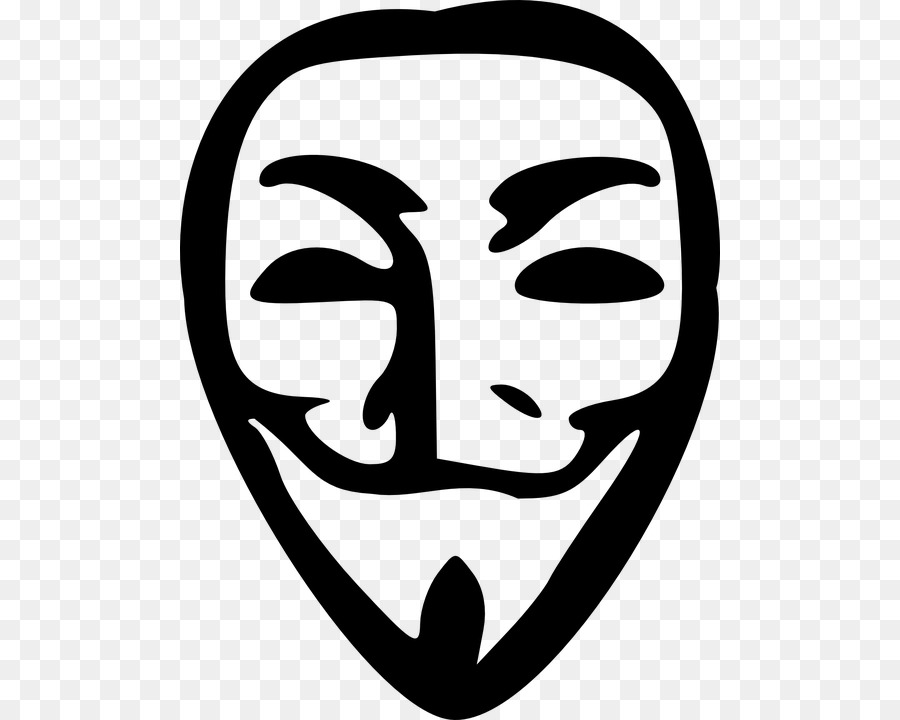 Guy Fawkes Maskesi，Anonim PNG