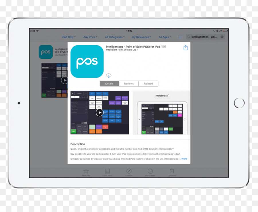 Ipad，Pos Sistemi PNG