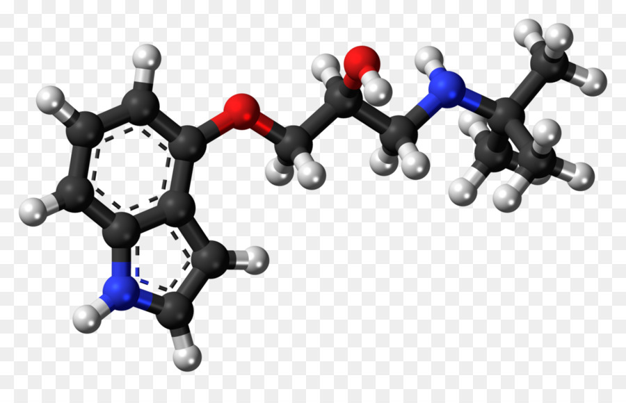 Propranolol，Molekül PNG