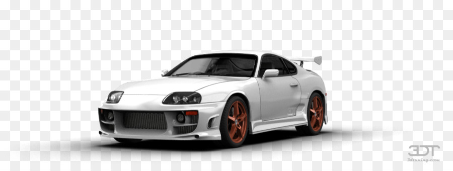 Beyaz Toyota Supra，Spor PNG