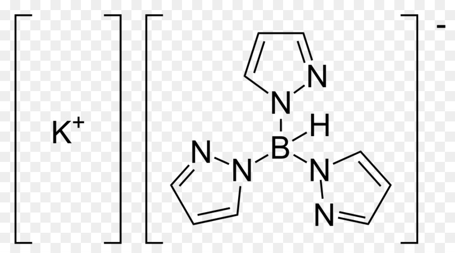 Trispyrazolylborate，Potasyum Trispyrazolylborate PNG