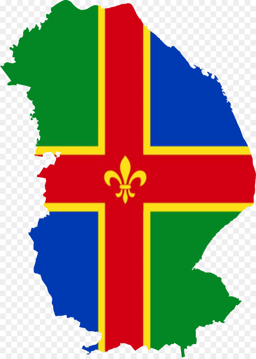 Lincolnshire Bayrağı，Harita PNG