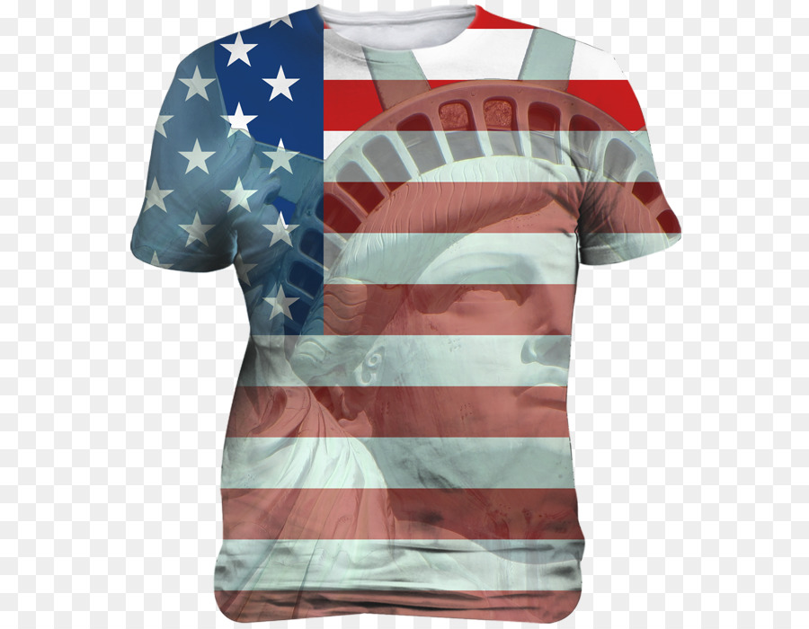 Tshirt，Amerika Birleşik Devletleri Bayrağı PNG