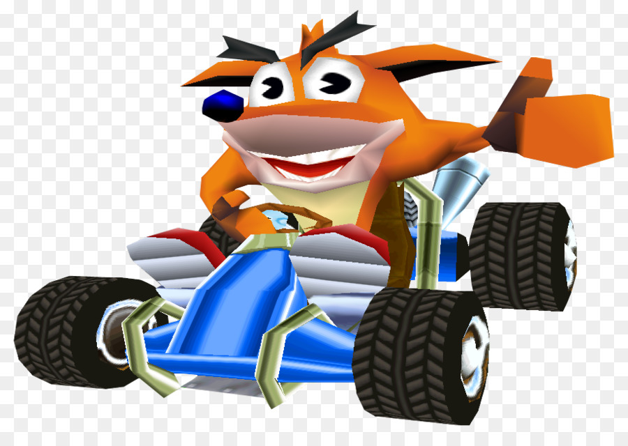 Crash Bandicoot çarpık，Crash Takım Yarışı PNG