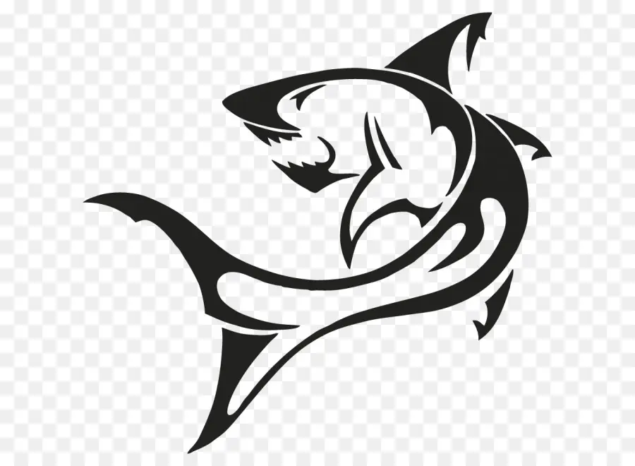 Köpekbalığı，Dövme PNG