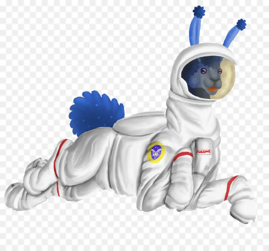 Uzay Köpeği，Astronot PNG