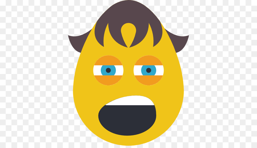 Şaşırmış Emoji，Ifade PNG