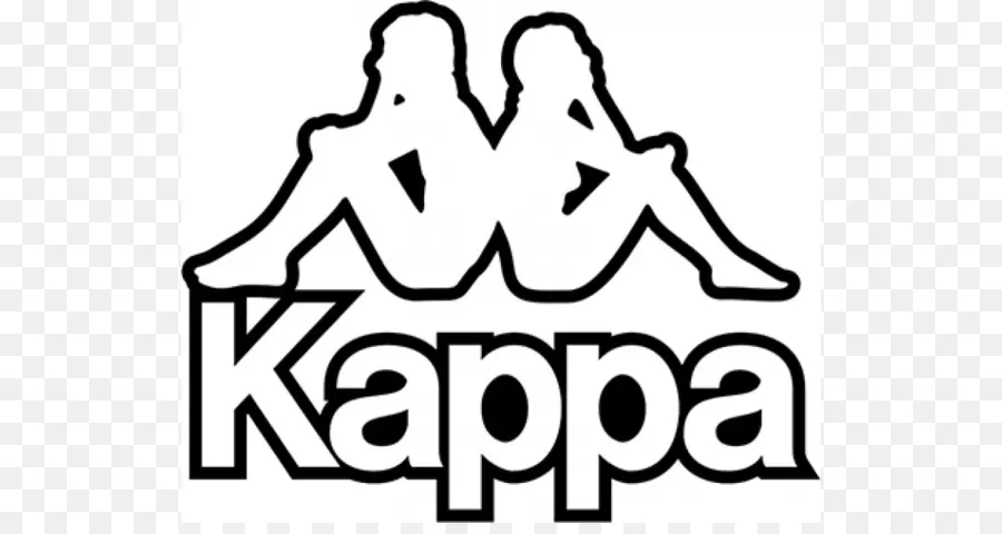 Kappa Logosu，Siyah Ve Beyaz PNG