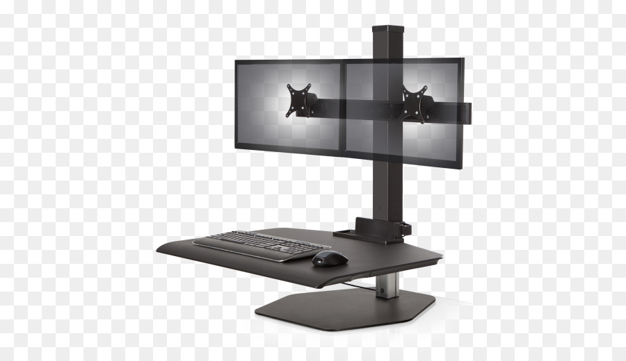 Sitstand Masası，Multimonitor PNG