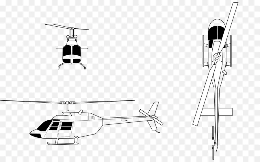 Helikopter，Uçak PNG