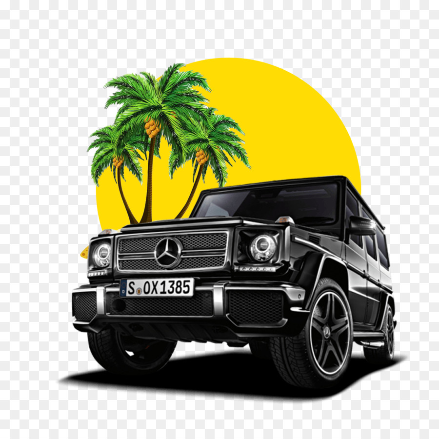 Siyah Mercedes Benz，Lüks PNG