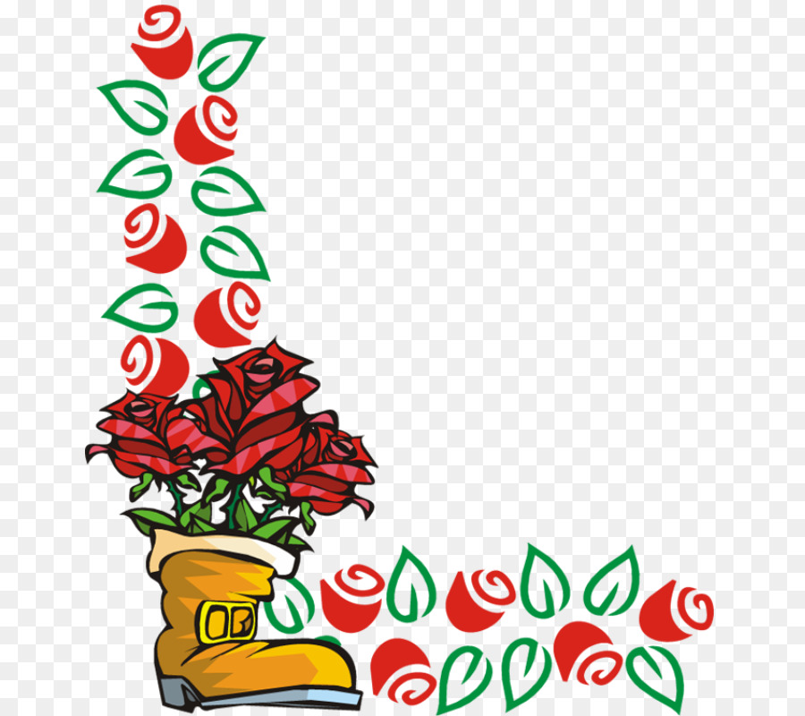 çiçek Tasarımı，Noel Ağacı PNG