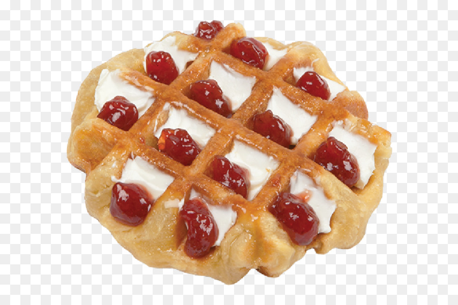 Belçika Waffle，Dondurma PNG