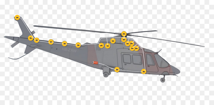 Helikopter，Gri PNG