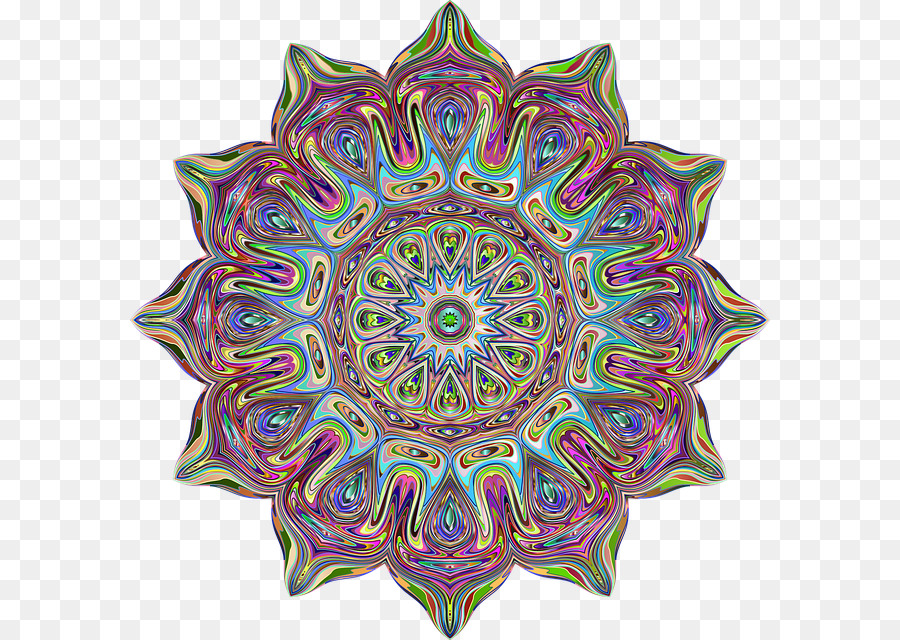 Mandala，Renkli PNG