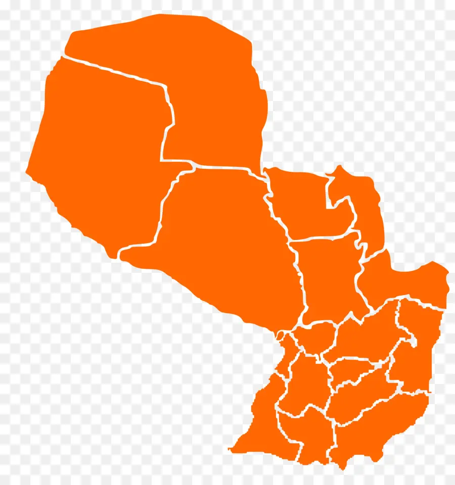 Paraguay，Harita PNG